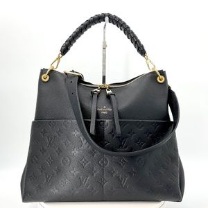 LOUIS VUITTON Maida Hobo Empreinte Black
